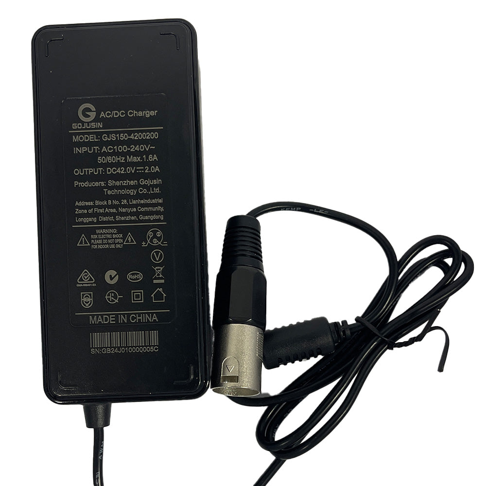 Charger Lithium 42V 2AH (SUITS STREET SURFER AND BIG DADDY LITHIUM MODELS ONLY)