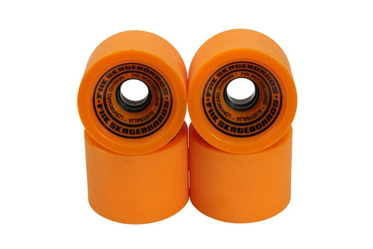 WHEELS LONGBOARD (Orange) 75MM 83A (SET OF 4)